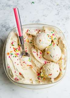 Dairy-Free Frozen Treats : Birthday Cake Ice Cream