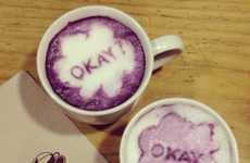 Purple Potato Lattes