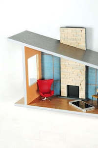 Playful Dollhouse Shelving Image 4