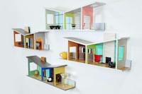 Playful Dollhouse Shelving Image 6