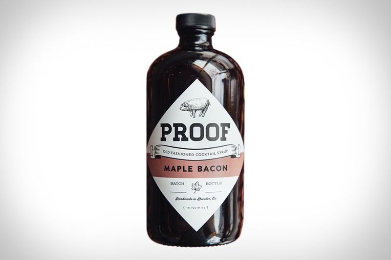 Maple Bacon Cocktail Syrups