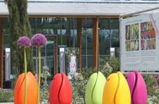 Tulip-Shaped Street Chairs