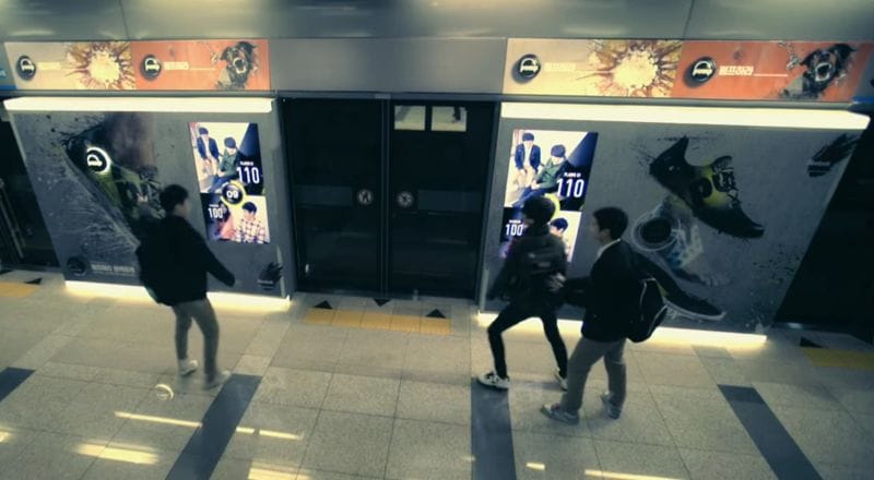 Subway Fitness Stations