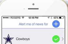Customizable Sports News Apps