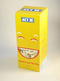 Personified Popcorn Packaging Image 2