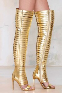 Gilded Gladiator Boots Image 2