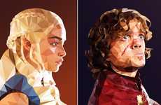 Geometric Fantasy Portraits