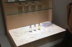 Topographic Fragrance Displays