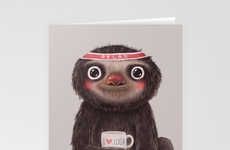 Contented Sloth Cards