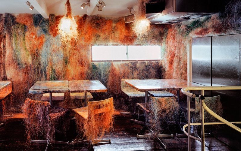 Decaying Restaurant Decor