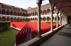 Linear Courtyard Sculptures