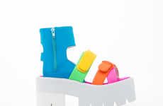 Vibrantly Sporty Sandals