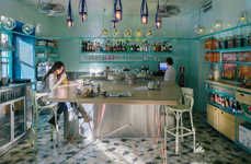 Kaleidoscopic Cafe Interiors