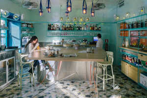 Kaleidoscopic Cafe Interiors