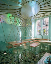 Kaleidoscopic Cafe Interiors Image 5