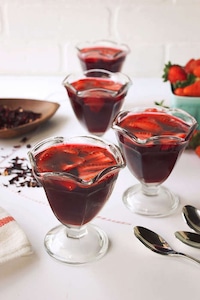 Hibiscus Strawberry Jello Image 6