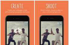 Typographic Messaging Apps