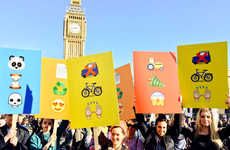 Emoji Protest Signs