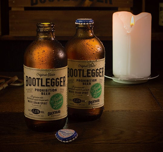 Prohibition Beer Branding