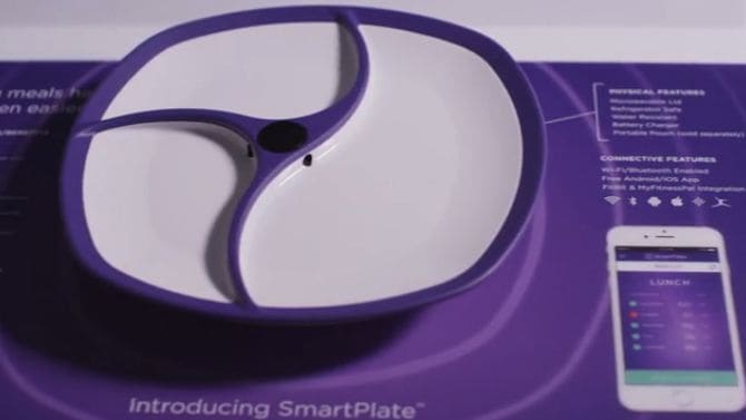 Meal-Tracking Plates