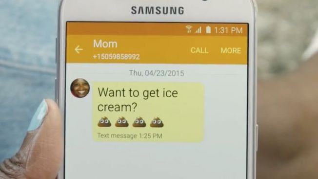 Motherly Texting Ads