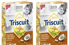 Salty Coconut Crackers
