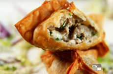 Steak-Stuffed Wontons