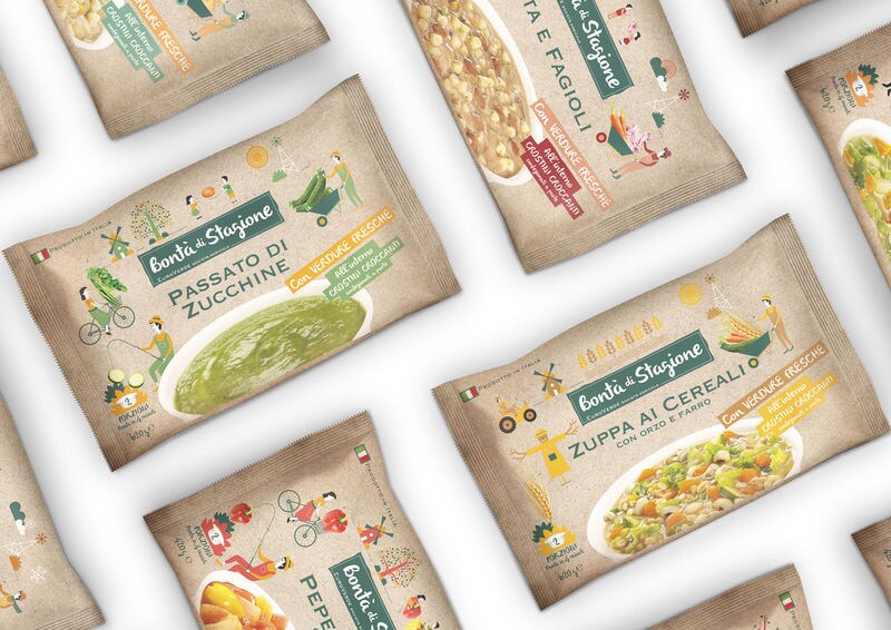 Homespun Soup Packaging