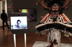 Gallery-Roaming Robots