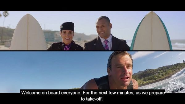 Adventurous In-Flight Safety Videos