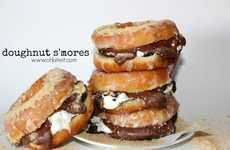 Donut S'more Sandwiches