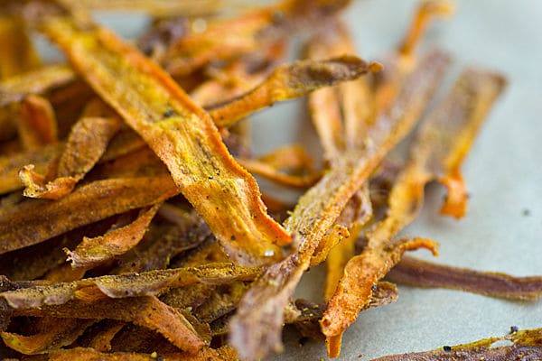 Curry Carrot Chips