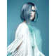 Blue-Tinged Hair Photography Image 2