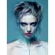 Blue-Tinged Hair Photography Image 5