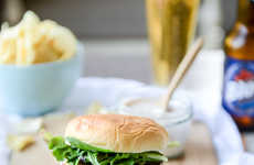 Cheese-Stuffed Burgers