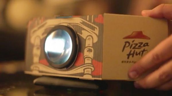Pizza Box Projectors