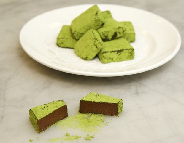 Matcha Chocolate Truffles