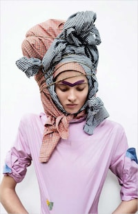 Experimental Headpiece Editorials Image 6