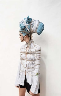 Experimental Headpiece Editorials Image 8