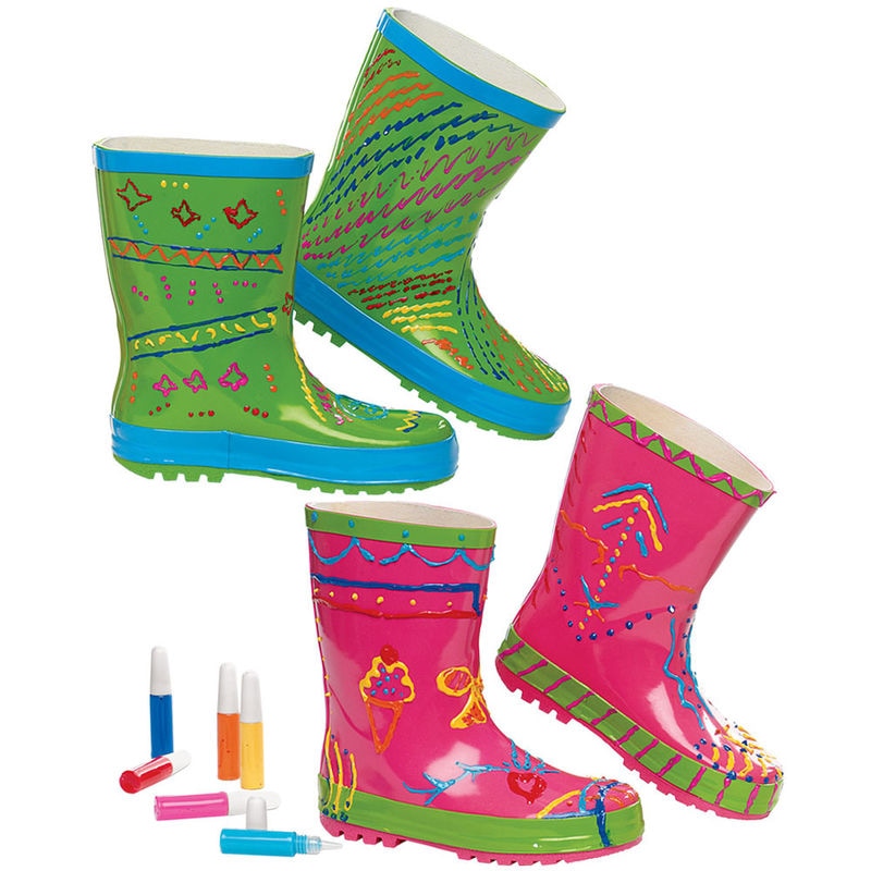 Paintable DIY Rain Boots