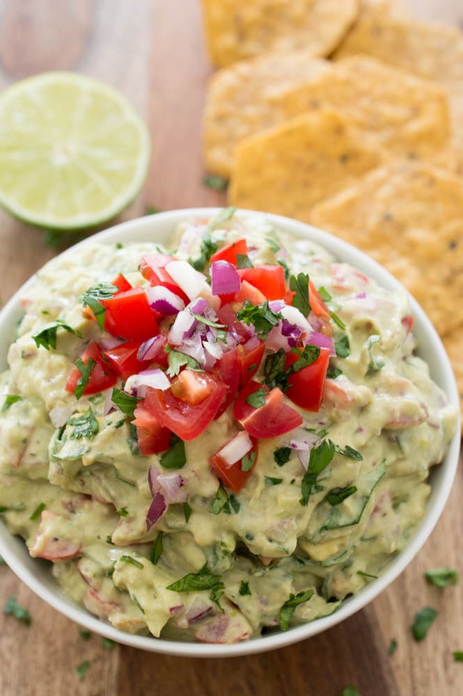 Greek Yogurt Guacamole