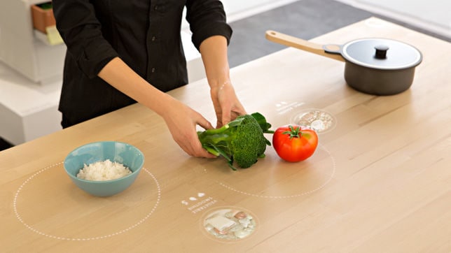 Digital Cooking Tables