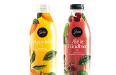 Floral Juice Packaging