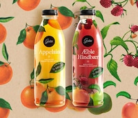 Floral Juice Packaging Image 3