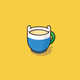 Coffee Cup Cartoon Characters Image 7