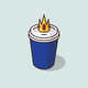 Coffee Cup Cartoon Characters Image 8