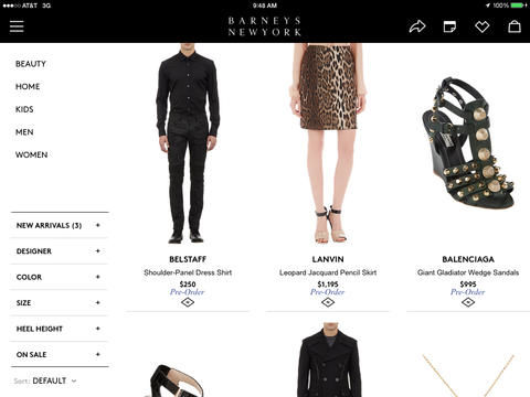 Luxurious Shopping Apps