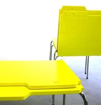 Stationary Inspired Office Furniture -The Folder Chair by Rita Image 2