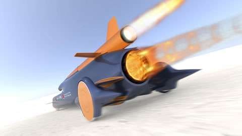 1,000-MPH Cars