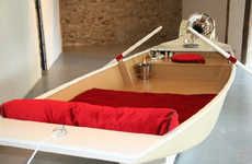 Rowboat-Inspired Beds